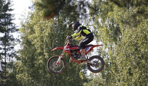 Oskari Peijariniemi MX85. Mäntyharju MX-liiga 2026